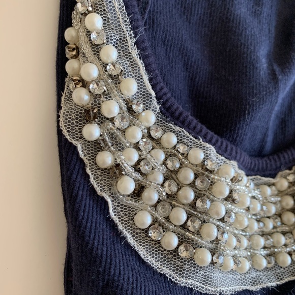 Jewelled neckline tank top - Picture 4 of 4